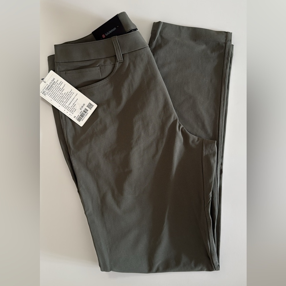 Lululemon Army Green ABC Classic Fit Pants